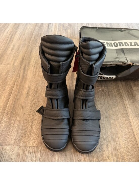DEMOBAZA Leather Black Mens Moon Rover Boots EU 45 main image 7